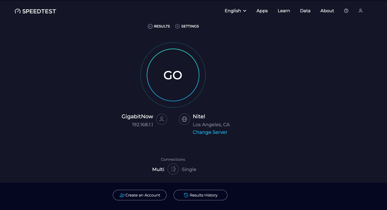 Go to speedtest.net.